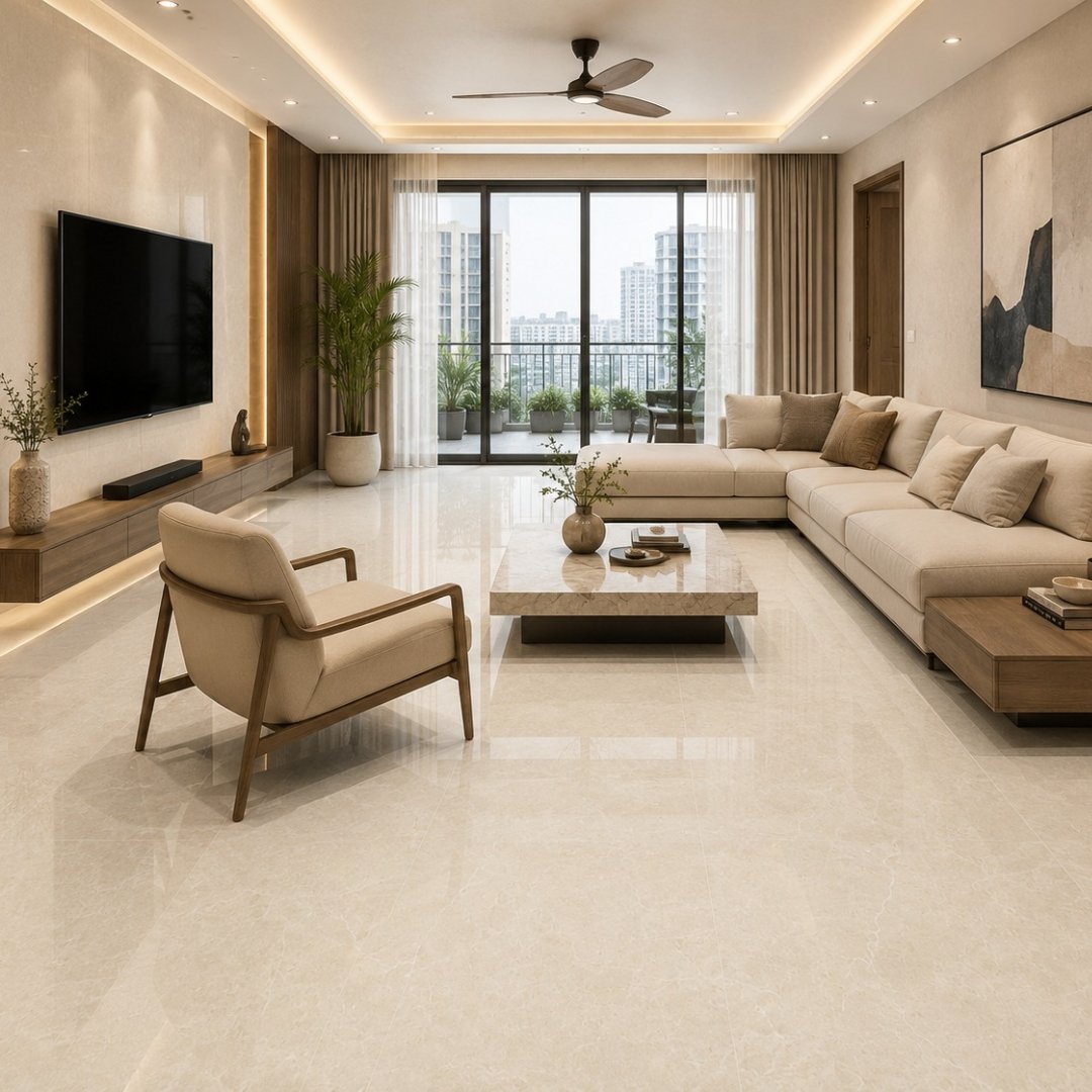 AL Athos Beige Marble & Stone - My Home Studio
